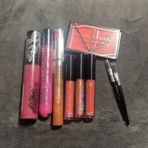 Lip gloss lot (7)  hard candy glossaholic  beauty run way